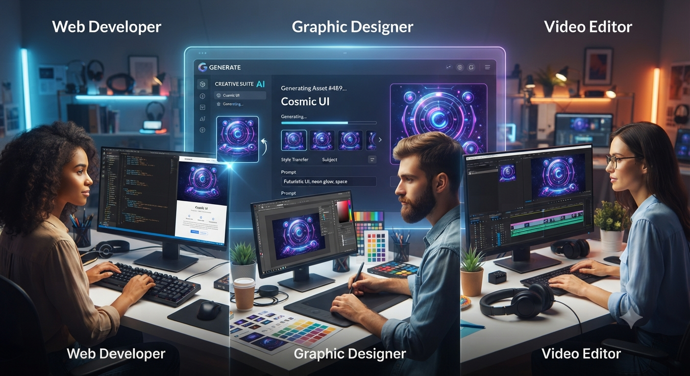 Creative Team Working